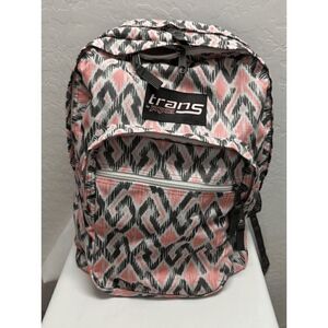Trans by JanSport Superbreak Backpack Shady‎ Grey Ikat Maze
